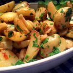 Patatas al ajillo – Hvitløkstekte poteter