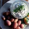 Kräuterquark – Kvarg/kesam med urter
