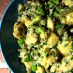 Grüner Kartoffelsalat – Tysk potetsalat med urter (uten majones)