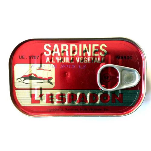 Sardiner i olje "L'Espadon"