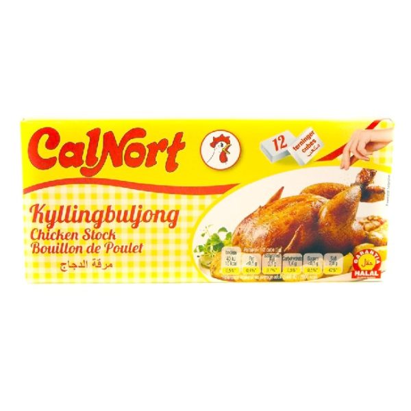 Kyllingbuljongterninger fra spanske CalNort, 12 stk