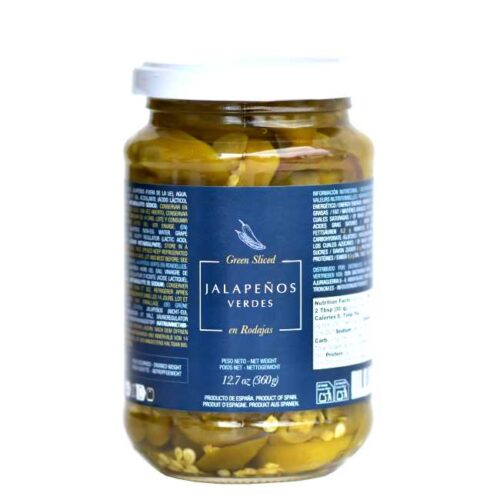 360 g skivet jalapeño i lake fra Spania