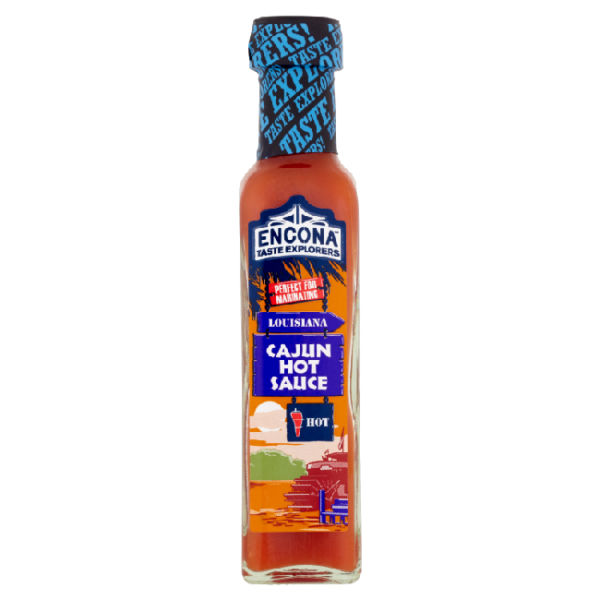 Louisiana Cajun hot sauce, Encona, 142 ml