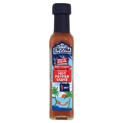 West Indian original hot pepper sauce fra Encona, 142 ml