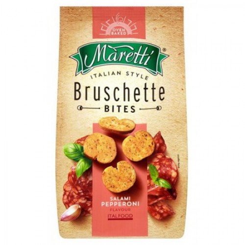 Bruschette med salami og peperoni, Maretti, 70 g