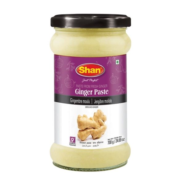 Ingefærmos (ginger paste) fra den pakistanske produsenten Shan, 310 g