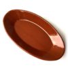 Spansk tapasfat av glasert terrakotta, 16 cm