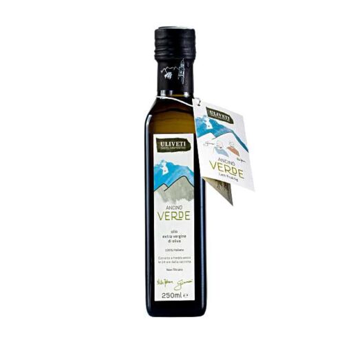 Uliveti, italiensk extravergine olivenolje, "Ancino Verde", 250 ml