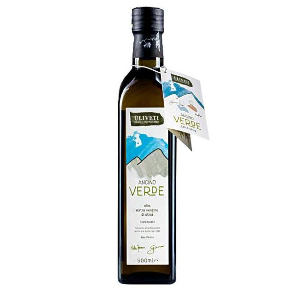 Uliveti, italiensk extravergine olivenolje, «Ancino Verde», 500 ml