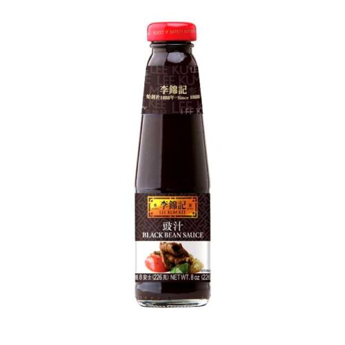 Black bean sauce (fermenternte svarte bønner) fra kinesiske Lee Kum Kee, 226 g