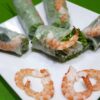 Serveringsforslag: Vietnamesiske salatruller (gỏi cuốn) med kongereker. Foto: Tran Hai Duong/Wikimedia