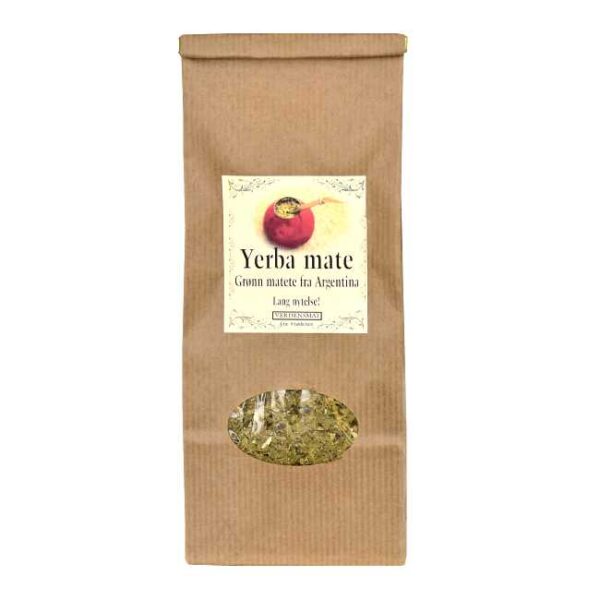 Yerba mate: 125 g tørket mate (Ilex paraguariensis)