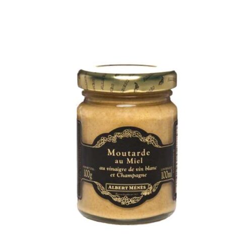 Moutarde aux miel (sennep med honning) fra franske Albert Ménés, glass á 100g