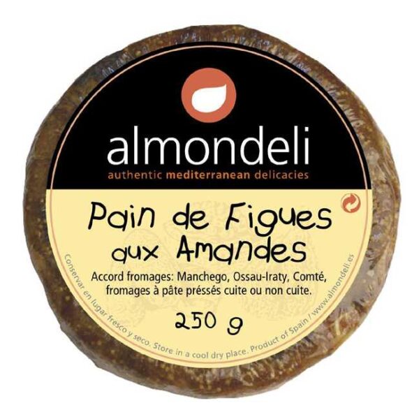 Pain de figues et amandes (fiken- og madelkake) fra spanske Almondeli, 250 g