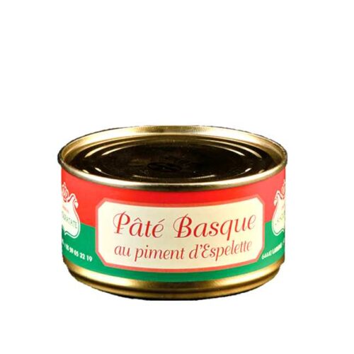 Pâté Basque: 180 g svinepaté fra fransk Baskerland (Lahouratate)