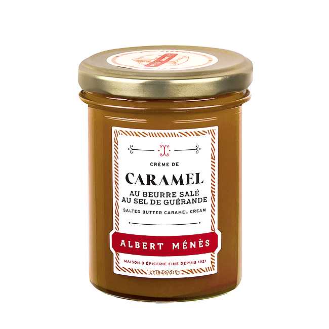 Caramel Cream with Salt from Guérande - Albert Ménès - 265 g