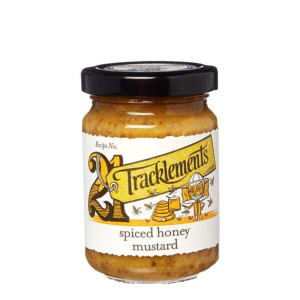 140 g krydret honningsennep fra England