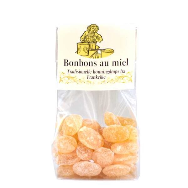 115 g Bonbons au miel, franske honningdrops, laget i Provence