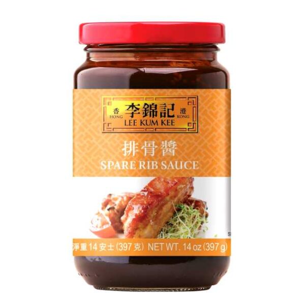 Tradisjonell kinesisk saus marinering av svineribbe (Spare rib sauce) fra kinesiske Lee Kum Kee, 397 g