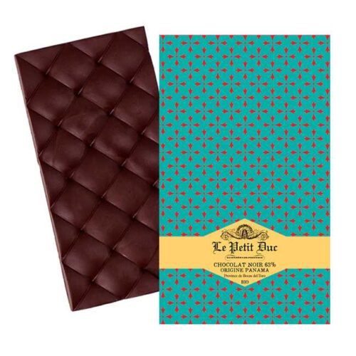Økologisk, mørk sjokolade laget av kakaobønner fra Panama, produsert av provensalske Le Petit Duc