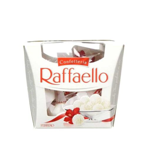 150 g Raffaello-konfekt (trøfler med kokos og mandel)