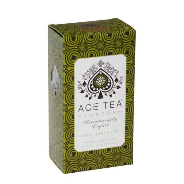 27 g (15 poser)  Pure green tea (grønn te) fra England