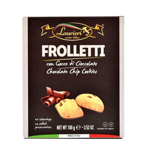 100 g biscotti med sjokoladebiter fra søritalienske Laurieri