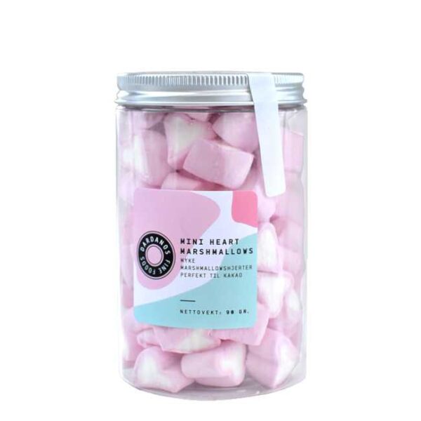 90 g små marshmallowhjerter