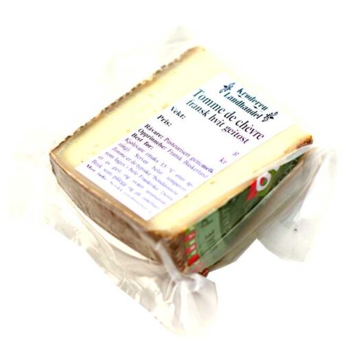 275 g fransk hvit geitost, type "Tomme de chèvre"