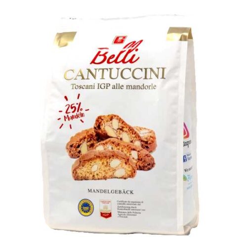 250 g cantuccini toscani IGP alle mandorle (mandelkjeks fra Toscana)