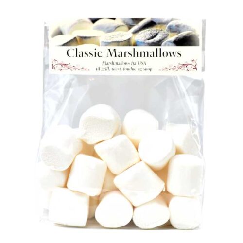150 g store marshmallows, laget i USA