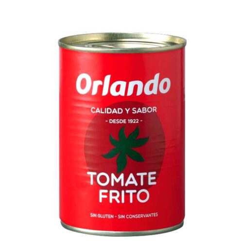400 g tomate frito (lettkonsentrert spansk tomatsaus)