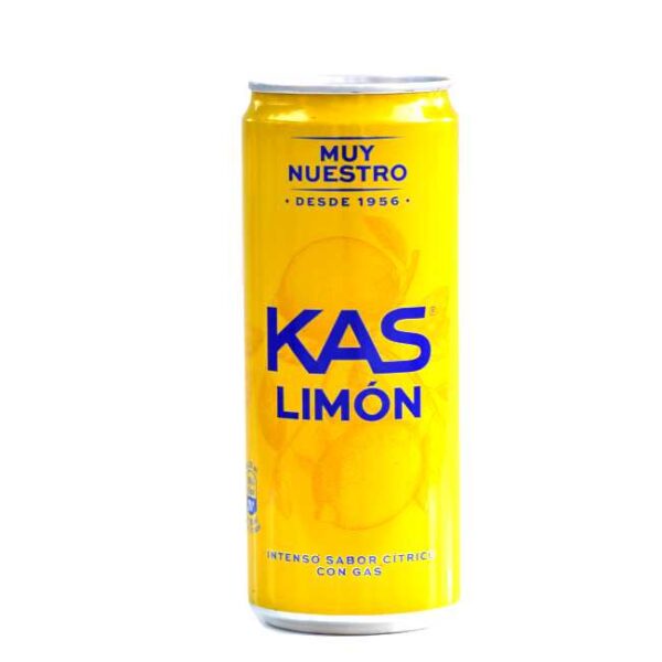 330 ml KAS Limón (spansk sitronbrus)