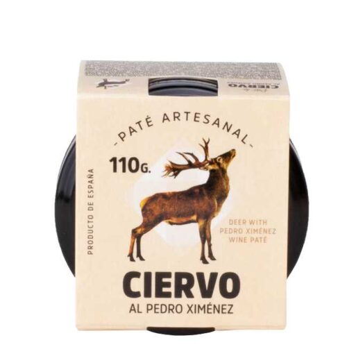 100 g spansk hjortepaté med Pedro-Ximénez-sherry