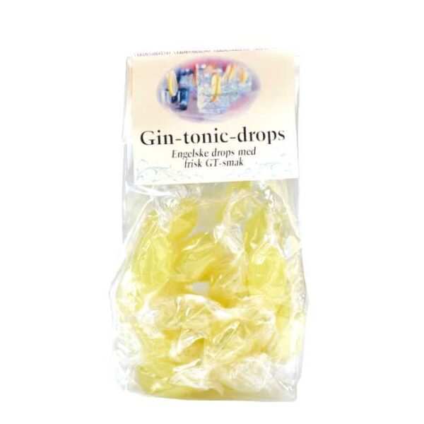 Gin-tonic-drops, pakket enkeltvis, 105 g