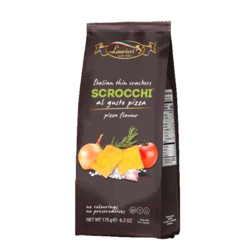 175 g scrocchi med smak av pizza (italienske crackers)