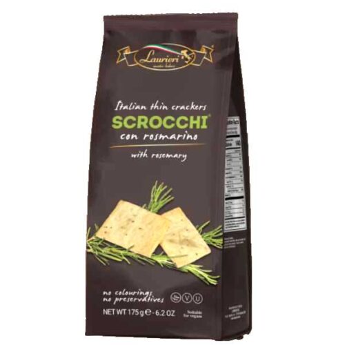 175 g scrocchi med rosmarin (italienske crackers)