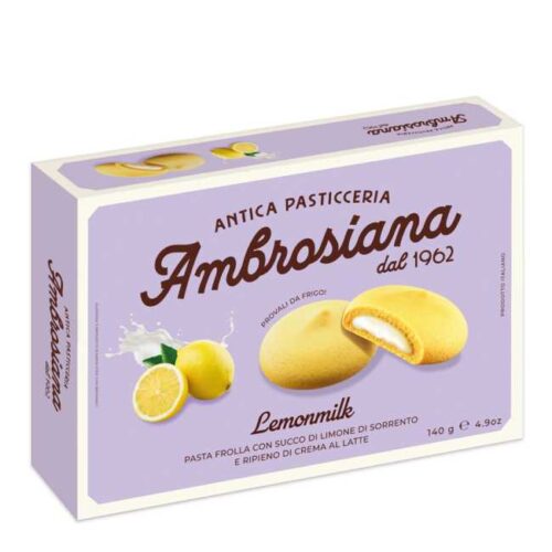 140 g lemonmilk  (mørdeigskjeks fylt med sitron- og fløtekrem)