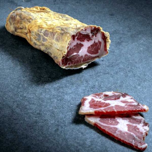 400 g korsikansk speket svinenakke (Coppa de Corse AOP)