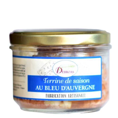 180 g fransk svineterrin med blåmuggosten bleu d'Auvergne