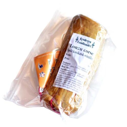 400 g korsikansk speket svinefilet (Lonzu de Corse AOP)
