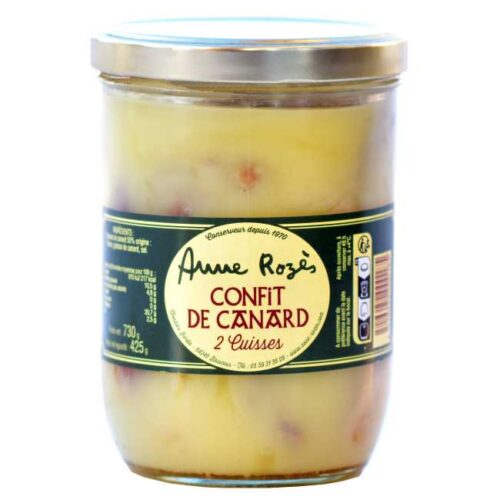 780 g confide canard fra Fransk Baskerland (2 lår)