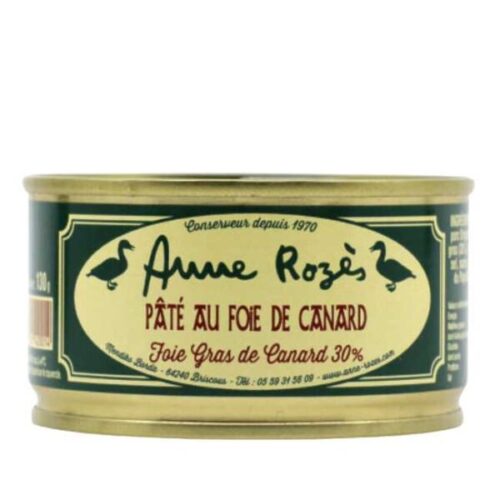 130 g paté au foie gras fra Fransk Baskerland