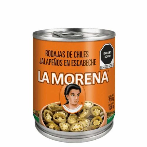 210 g skivet jalapeño i lake fra Mexico