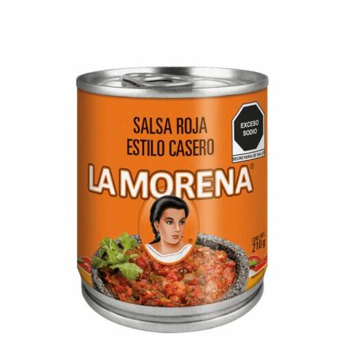 210 g salsa roja, laget i Mexico