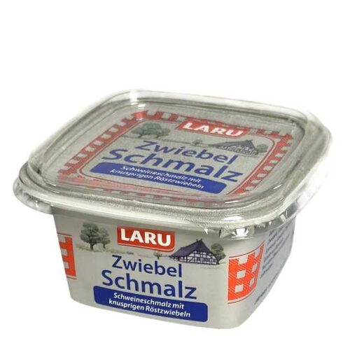 150 g Zwiebelschmalz (svinesmult med løk og krydder)