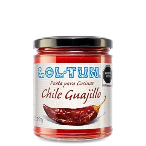 250 g paste/krem av chile guajillo på glass