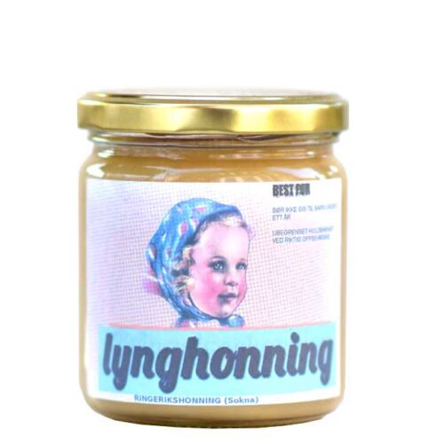 500 g ren lynghonning fra Sokna i Ringerike
