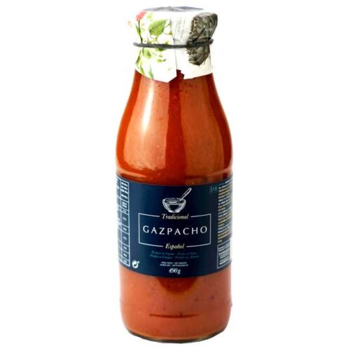 490 g gazpacho (kald, spansk tomatsuppe)