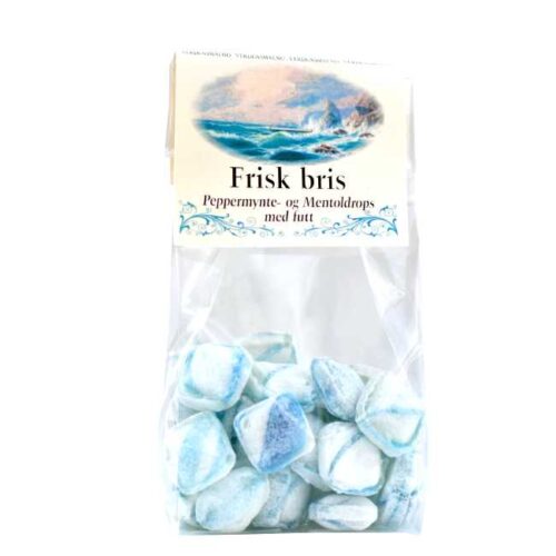 115 g peppermynte- og mentoldrops, "Frisk bris"